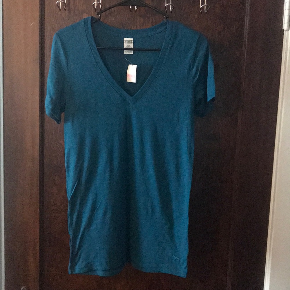 Turquoise tee